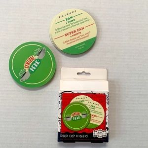 ⭐️HOST PICK⭐️  FRIENDS trivia coasters